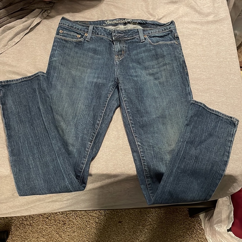 American Eagle jeans size 10 slim cut leg